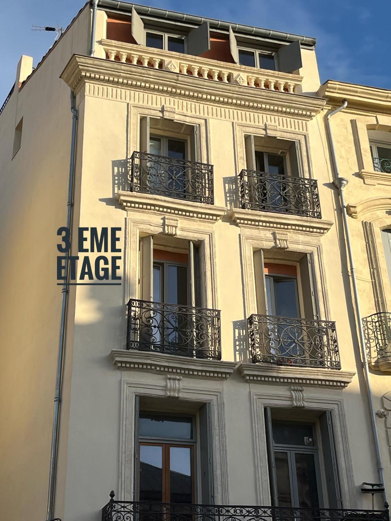 Appartement De Charme Avec Balcon Au Pied Des Commerces เบซิเยร์ ภายนอก รูปภาพ